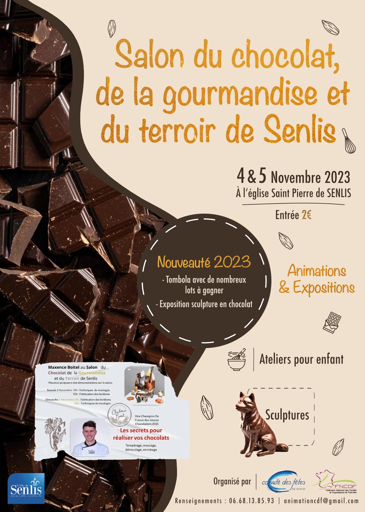 3 eme salon du chocolat et gourandise de senlis2023